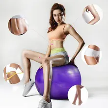 Мяч для упражнений Экстра толстый стул для йоги, анти-взрыв сверхпрочный мяч стабильности поддерживает 2200lbs, мяч для родов с быстрым насосом