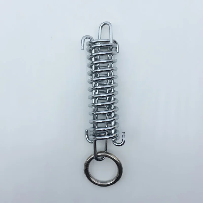 

Spring U-Hook Stainless Steel Chrome-Plated Silver Retractable Leash High Quality Hook Long Lasting Elasticity