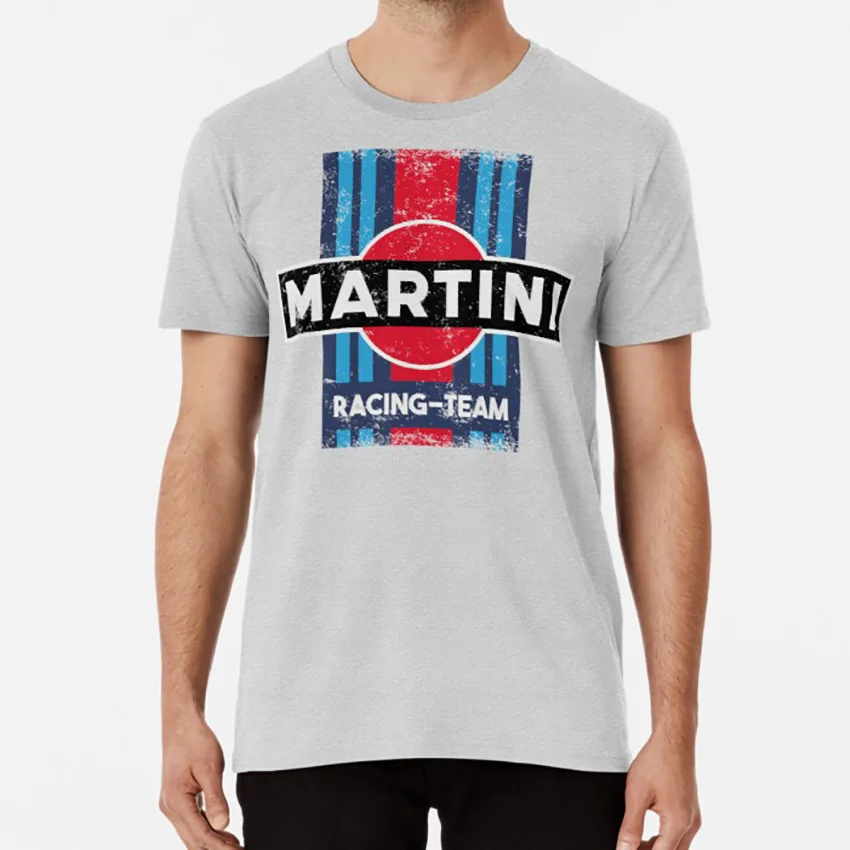 

Martini Racing Team T shirt equipment abarth scorpion red black cars sports racing italy