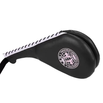 

1Pcs Adult Children Taekwondo Target PU Double Kick Pad Karate Kickboxing Training Professional-grade Taekwondo Foot Target