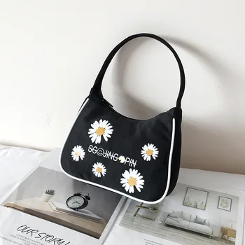 

Youda Korean Simple Women Package Elegant Canvas Bag Handbags Japanese Literary Shoulder Bags Casual Shopping Tote Girls Handbag