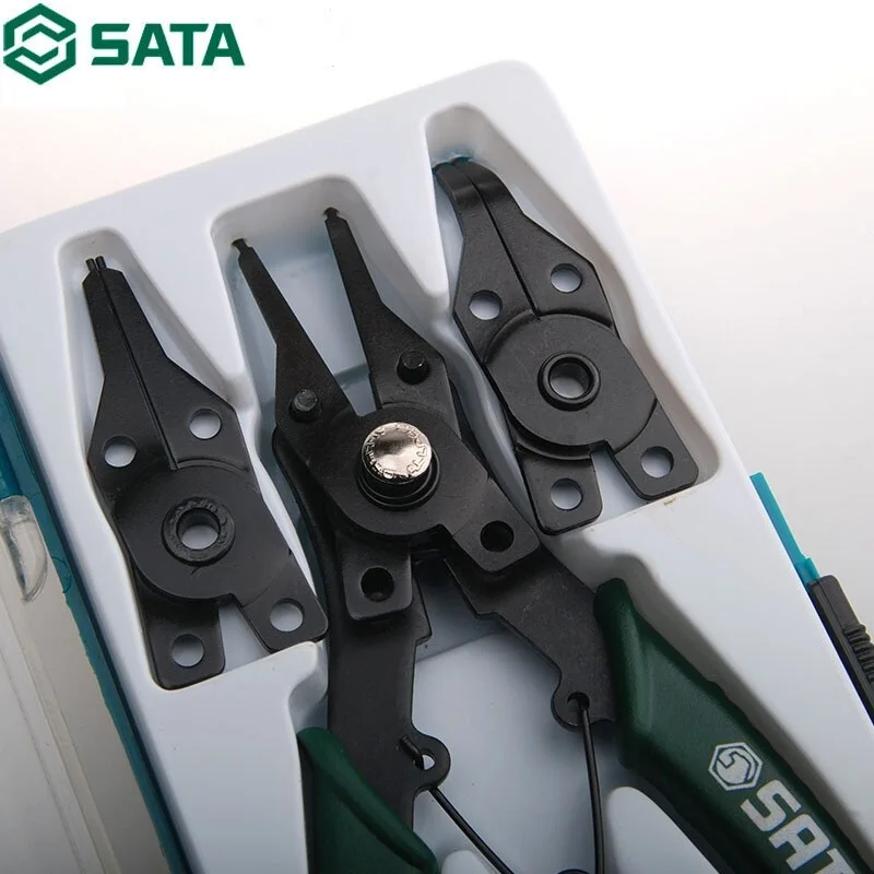 Щипцы стопорные четырехв 1 SATA инструмент пружинный зажим угловой прямой