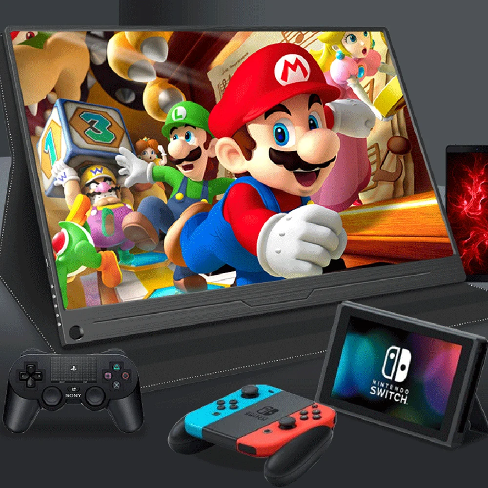 13 3 &quot4K Портативный Гибкий Кабель HDR игровые мониторы для PS4 Pro XBOX переключателем