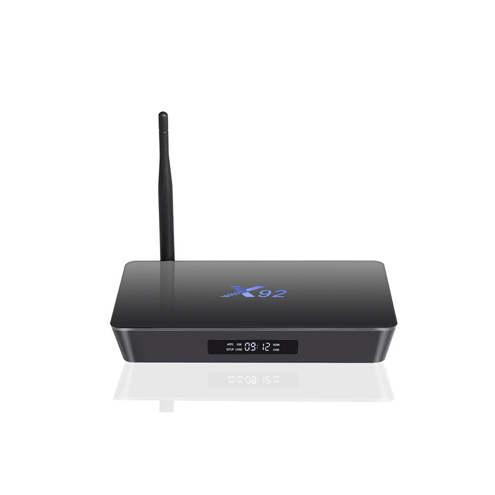 ТВ-бокс X92 S912 Android Smart tv Box Amlogic Octa Core 2 Гб/3 Гб 16 Гб/32 ГБ 2,4 г 5 г двойной Wifi H.265 4K медиаплеер телеприставка