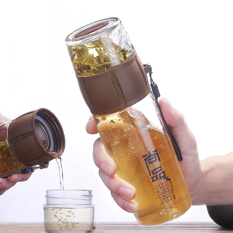 Портативные пластиковые бутылки для воды объемом 400 мл пластиковая Спортивная