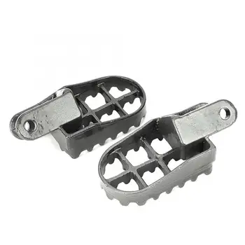 

Stainless Steel Motorcycle Foot Pegs Footrests Auto Accessory Fit for Honda XR250/400 XR350R XR600R XR650L XR650R CR80