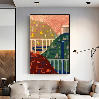 

acrilic painting Poster Art Canvas Painting Print Wall Art Decor Dropshipping