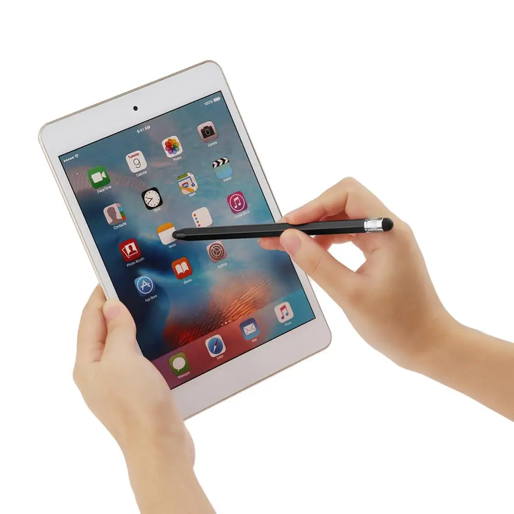 WK129 стилус для сенсорного экрана ручка с двойными наконечниками iPhone iPad планшета