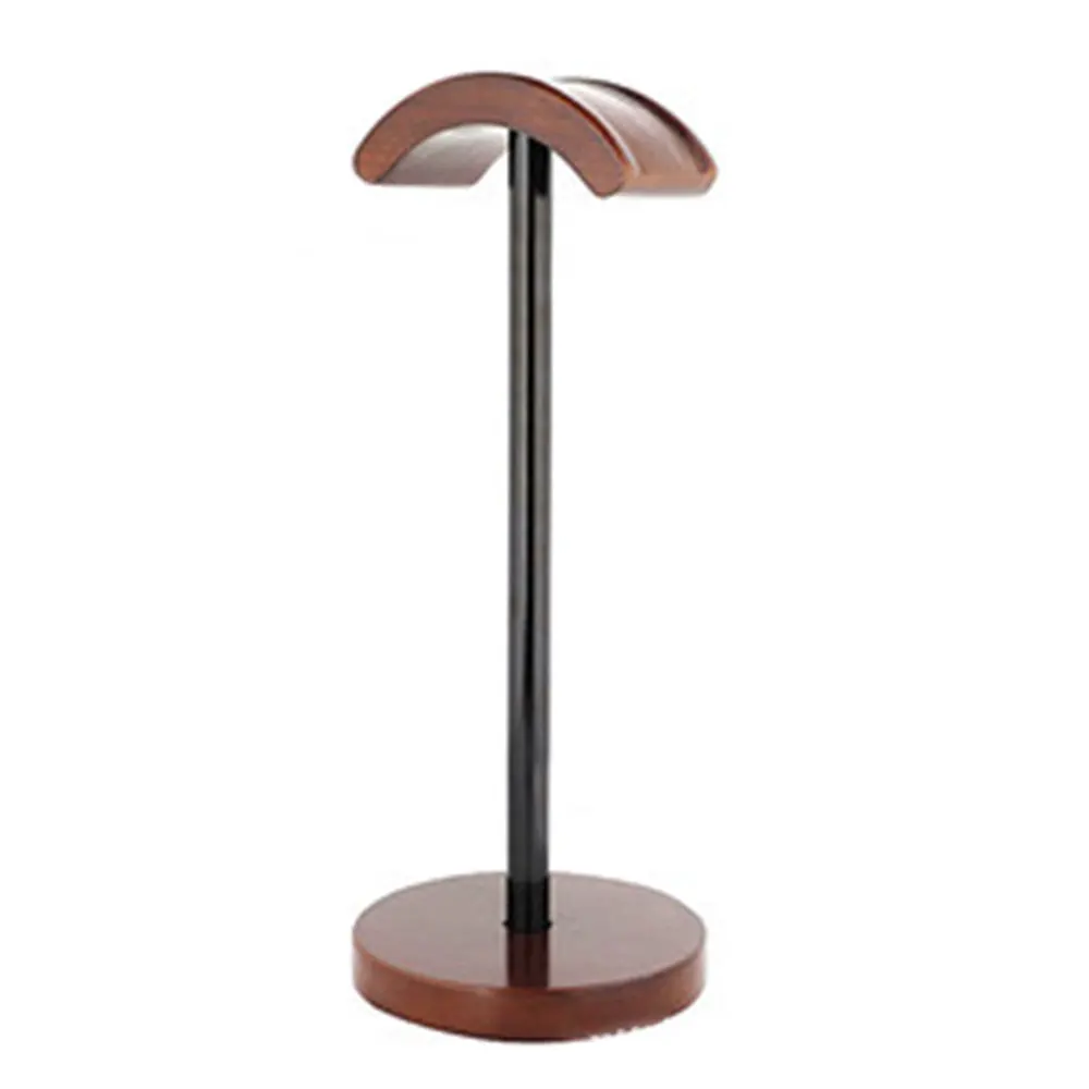 Portable Headphone Holder Wooden Useful Support Stand Headset Display Rack Universal Headphones Device Accessories