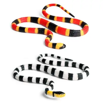

Simulation Solid Static Animal Model Toy Realistic Snake Halloween Prank Prop L4MC