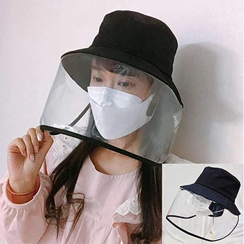 

270 ° Arc Anti-virus Antivirus Transmission Particulate Respirator Face Mask Hat Windproof Sand Protective Masks