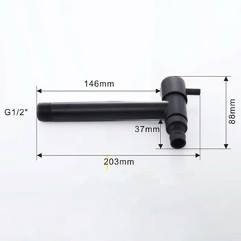 

S/L Faucet Stainless Steel Wall Mounting Bathroom Vanity Cold Water Bar