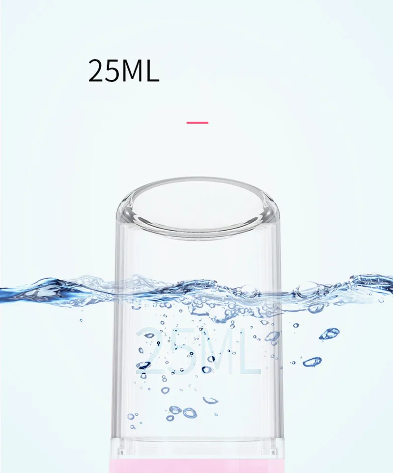 Nano Mist Mini 25 мл спрей для лица портативный USB распылитель для тела Увлажнение парохода уход за кожей лица спрей косметические инструменты