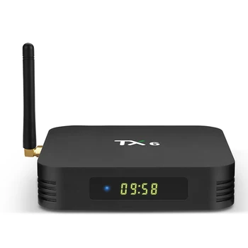 

Android 9.0 TX6 2/4GB 16/32/64GB 5.8G Wifi Allwinner H6 Quad Core USB 3.0 BT5.0 4K Google Player Youtube Set Top Box TV BOX