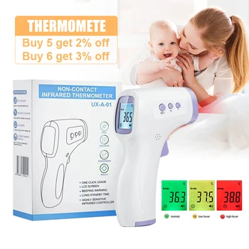 

2020 Thermometer No Contact Thermometer ABS With Lcd Display Digital Laser Home Temperature Thermomet Tool термометр цифровой