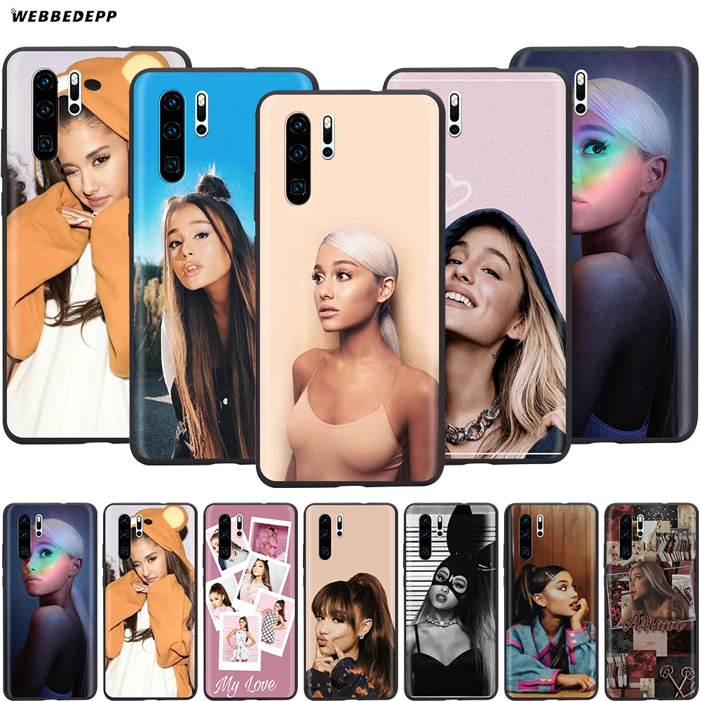 Милый чехол Webbedepp Ariana Grande для Huawei P8 P9 P10 P20 P30 Lite Pro P Smart Z 2019 Mini|Бамперы| |