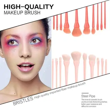 

10pcs/set Fruit Series Makeup Brushes Colorful Brushes Set Professional Eyebrow Blending Brush Foundation Blush Eyeshadow P A3I2