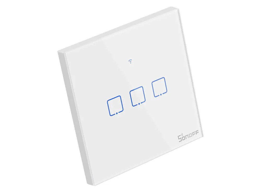 Itead Sonoff Сенсорное T0UK 86 1/2/3 серии TX настенный сенсорный переключатель Wi-Fi Умный дом переключатель передачи голоса контролируется Alexa Google Home