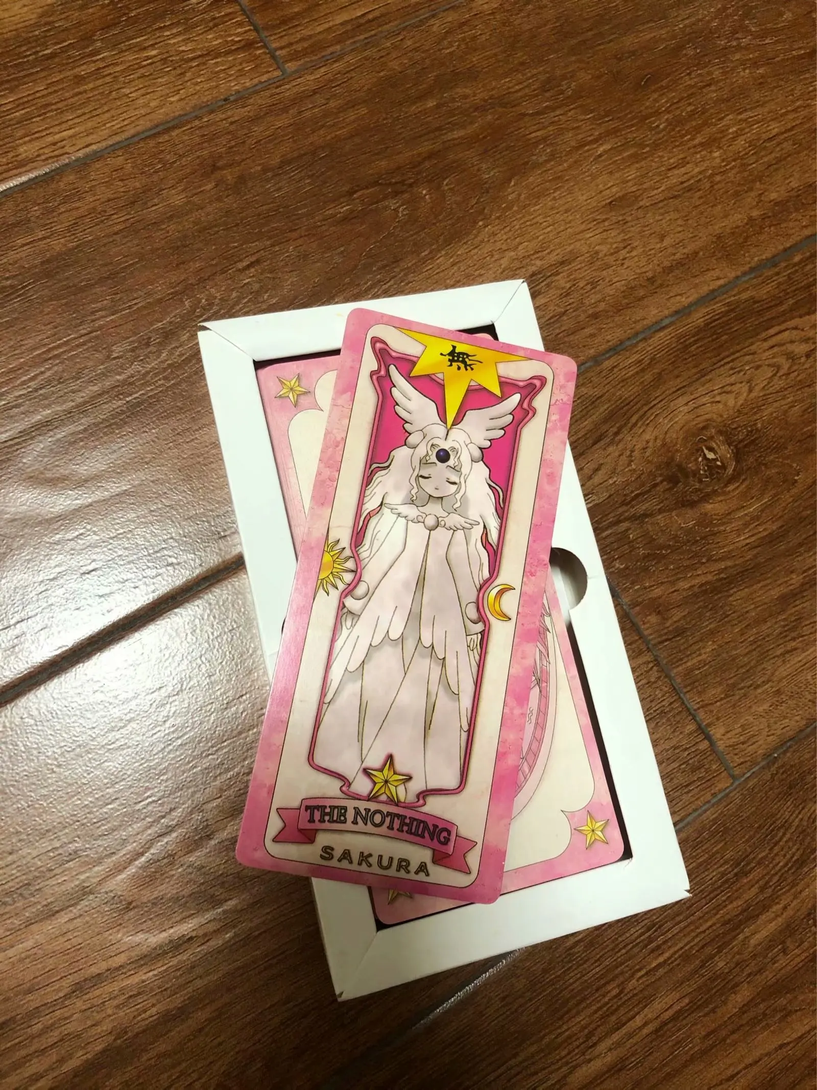 Аниме 56 шт. Cardcaptor Сакура Клоу карты набор с золотым Клоу книга в коробке подарок