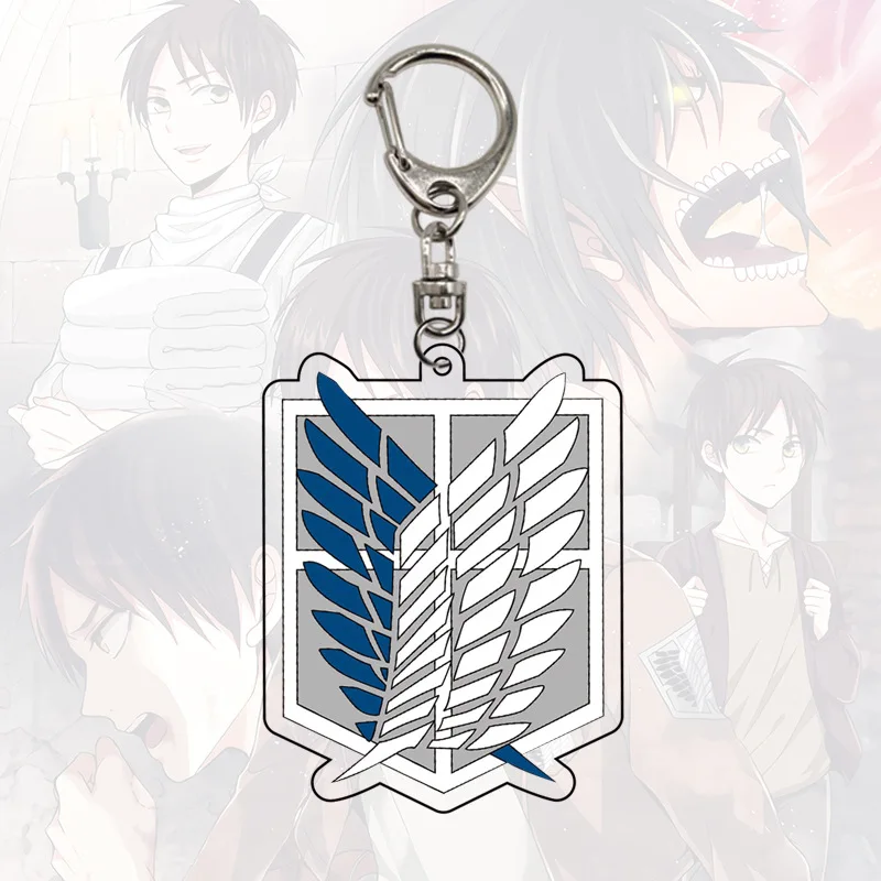 Атака на Титанов брелок японский мультфильм Shingeki no Kyojin гигантский автомобильный