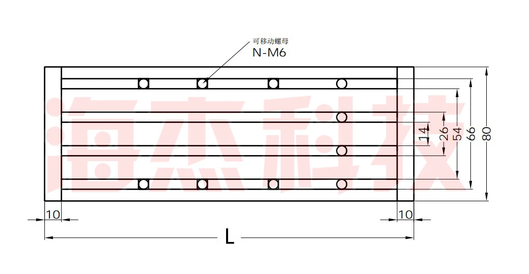 Módulo de Slide Linear de Precisão do Parafuso da Esfera Pequena Bilinear Slide Ferroviário Elétrico Motor Deslizante Tabela H80b 19 Módulo de slide linear de precisão do