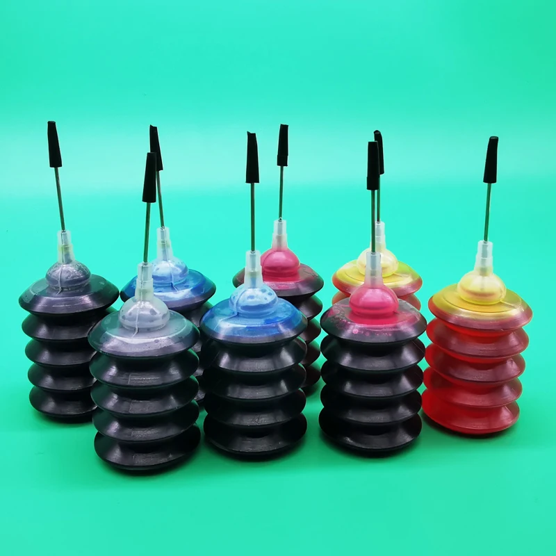 30ml Black C M Y Refill Ink Kit Universal Dye Inks Bottle For EPSON HP Canon Brother Lexmark Inkjet Printer CISS Cartridge 2 Set dye ink kit ink refill kit ink cartridge refill kit