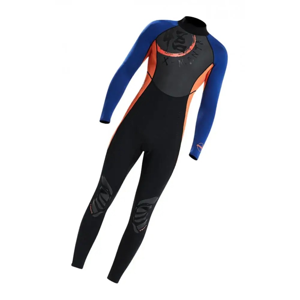 Warm Neoprene Wetsuit Back Zip Full Body Spearfishing Swimwear Diving Wetsuit for Diving Surfing Water Sports