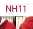 NH11 Для Мужчин's N1-N13 с длинными рукавами и черная рубашка с сплошным цветом и круглый воротник - Цвет: NH11
