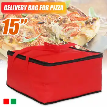 

15" Waterproof Insulated Bag Cooler Bag Insulation Folding Picnic Portable Ice Pack Food Thermal Bag Food Delivery Bag Pizza Bag