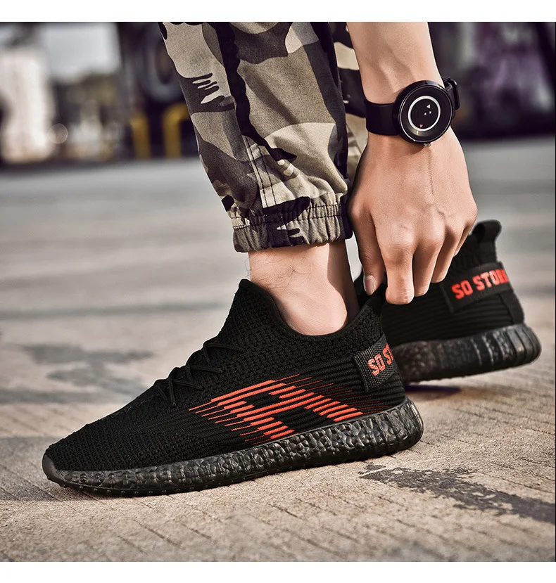 Male Shoe Low Help running Shoe Light Ventilation Leisure man Sneakers