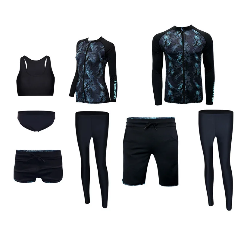 Рашгард костюм женский купальник для виндсерфинга женский купальник корейский закрытый раздельный костюм с длинным рукавом Защита от солнца Дрифтинг