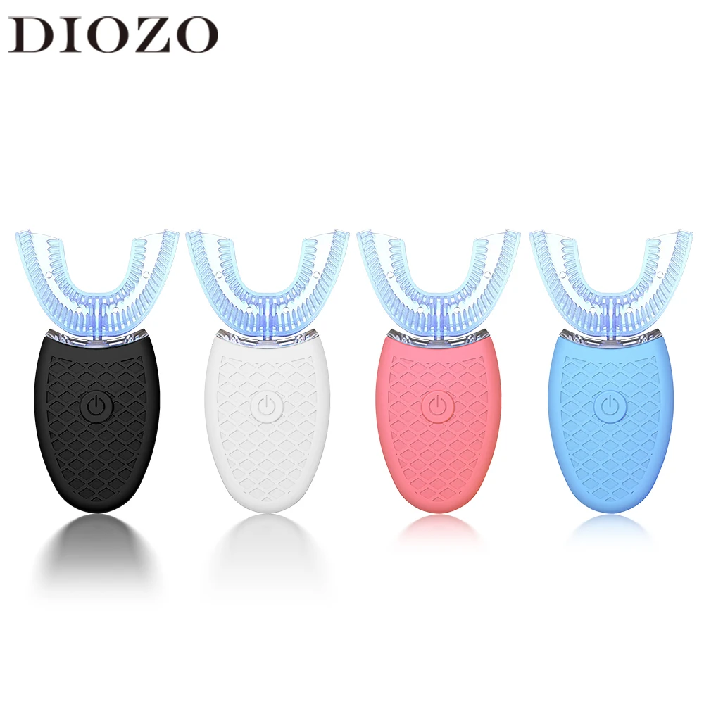 Wireless Automatic Electric Toothbrush Teeth Whitening Tooth Cleaner 360 Degrees U Type USB Silicone Teeth Brush Wireless Automatic Electric Toothbrush Teeth Whitening Tooth Cleaner 360 Degrees U Type USB Silicone Teeth Brush