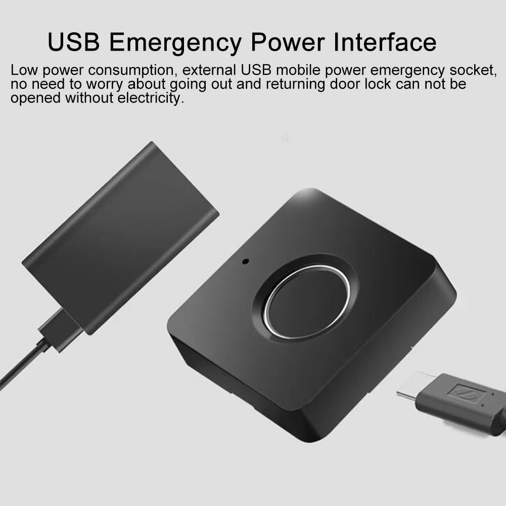 

Home Anti Theft Intelligent Fingerprint Lock Easy Install Security ABS Smart Mini Office Cabinet Drawer Electronic Keyless