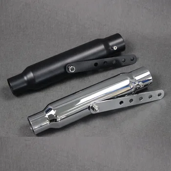 

For Harley-Davidson GY6 CBR CBR125 CBR250 Universal 39-46mm Motorcycle Muffler Exhaust Retro Vertical Back Pressure Case