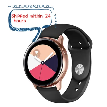 

silicone Watch Strap For Samsung Galaxy Active Wrist Band strap For Xiaomi Huami Amazfit Bip Replacement for Galaxy 42mm Watch