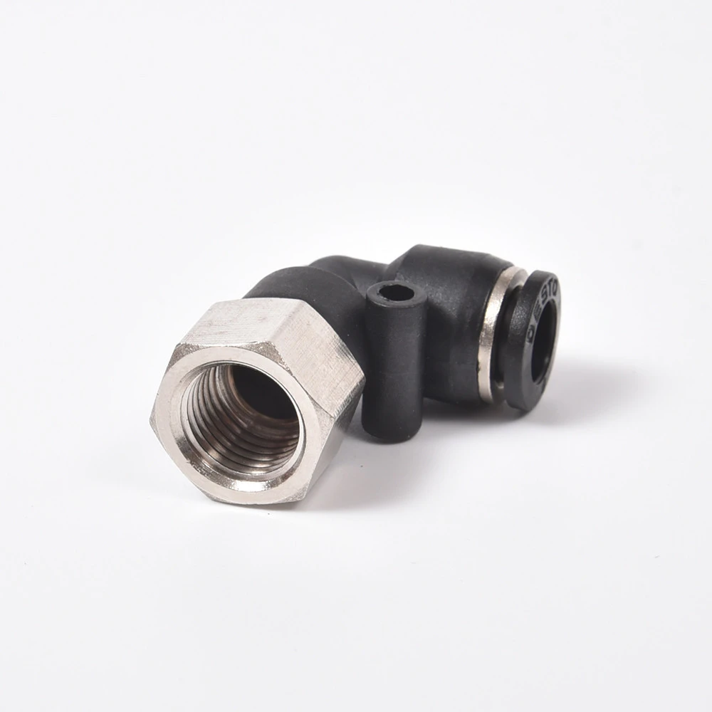 PLF &quotшланг OD 4 6 8 10 12 мм-1/8'' 1/4 'ɳ/8'' BSP с наружной резьбой пневматический