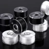 10/30Pcs Black White Sewing Machine Bobbins Spool Plastic Sewing Bobbins with Thread for Home Embroidery Machines Sewing Tools ► Photo 3/6
