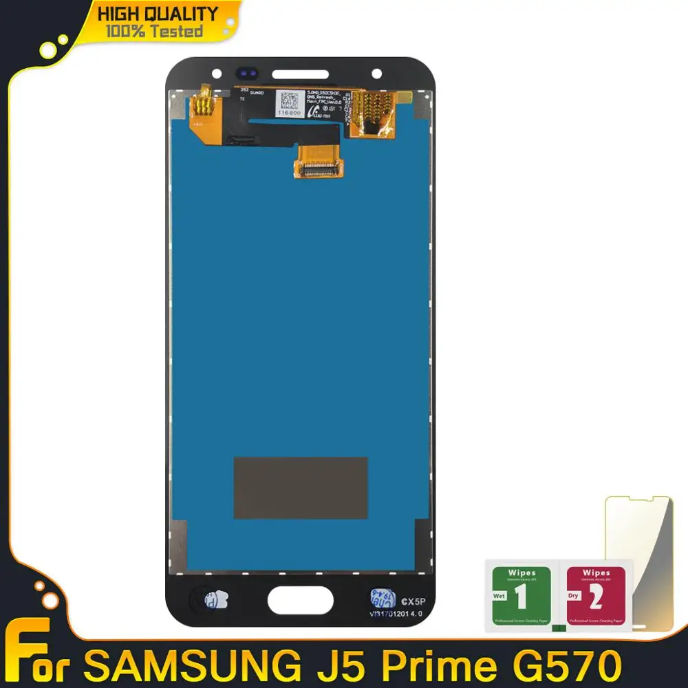 ЖК дисплей для Samsung Galaxy J5 Prime G570 G570F сенсорный экран с дигитайзером в сборе Замена