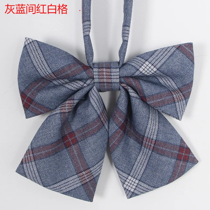 Collar Flower Женская летняя Милая школьная юбка JK с высокой талией, синяя белая клетчатая юбка, японская винтажная повседневная юбка в складку, консервативный стиль - Цвет: Collar Flower