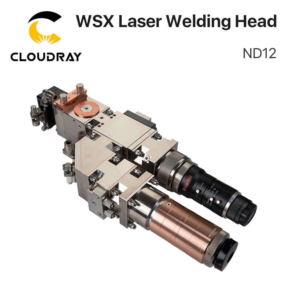 Лазерная сварочная головка Cloudray WSX 1 кВт ND12 максимальная мощность лазера 1000 Вт с