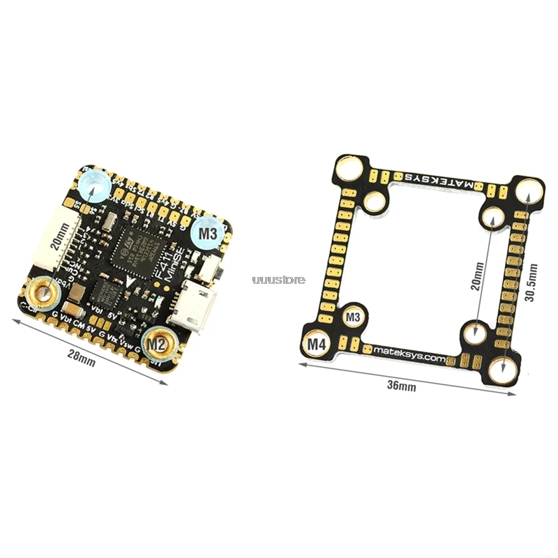 Новая система управления полетом Matek F411 MINI SE с OSD 5 В/2 а MPU6000 2 ~ 8S VTX для гоночных