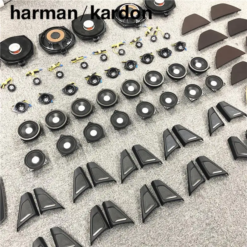 Для BMW F10 F11 5 Series harmankardon аудиоголовка тройной гудок громкоговоритель Музыка Звук