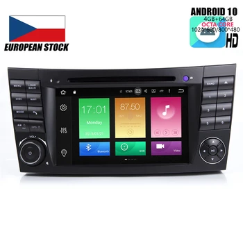 

HIRIOT Android 10 CAR DVD GPS Player For Mercedes Benz E-class W211 E200 E220 E280 E300 E350 CLS CLASS W219 Octa Core 4GB+64GB