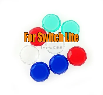 

4pcs For NS Switch Joy Con Joystick crystal Thumb Grip Cover Case crystal Analog Stick Caps for Nintend Switch Lite NS Joy Con