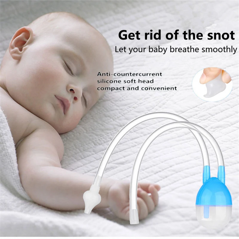 Neugeborene Baby Sicherheit Nasenreiniger Vakuumsauger Nasensauger Grippe PrTPA 