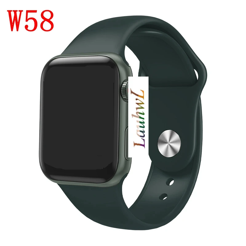 1 W58 Bluetooth мужские умные часы для IPhone Xiao mi IWO 11 Lite Series 5 1:1 женские умные часы 40 мм PK mi Watch IWO 8 11 12 P70 B57 - Цвет: 1