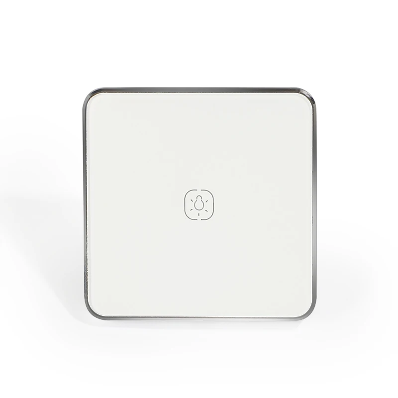 ЕС Великобритания Тип Tuya Smart ZigBee одна банда пожарный провод сенсорный выключатель работает с Alexa Google Home Голосовое управление
