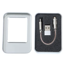Tipo-c a 3.5mm 32 bit/384khz dsd64/128 adaptador de áudio de alta fidelidade dac