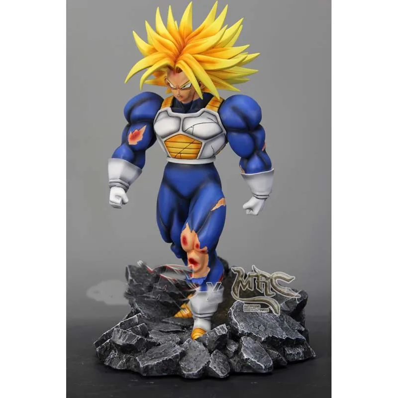 Новинка! подлинный супер Транкс с картой безопасности Dragon Ball GK модель статуя из смолы