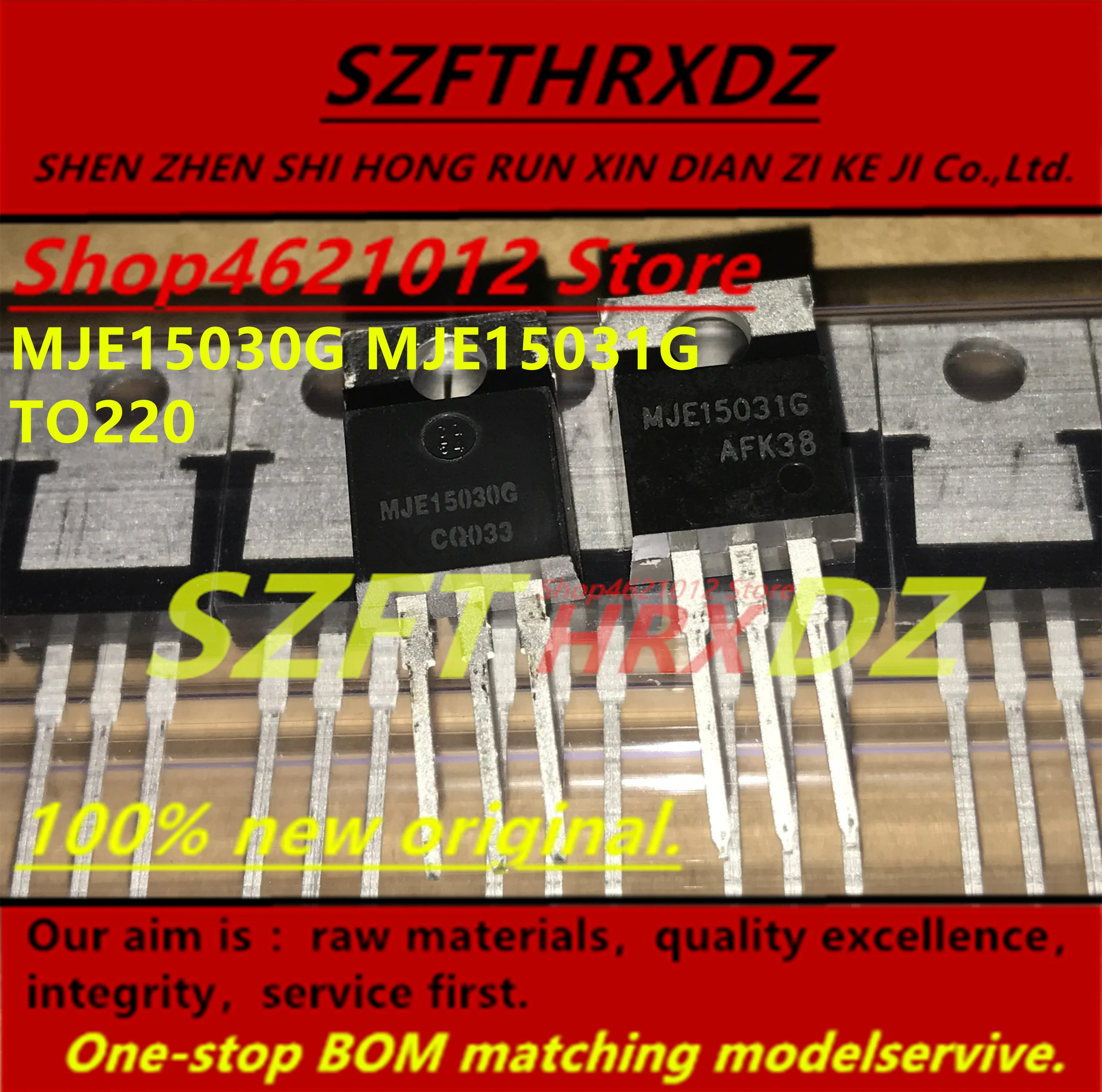 MJE15030G MJE15031G MJE15030 MJE15031 TO220